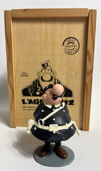 Cauvin & Kox - Figurine L'agent 212 - Série Limitée Création - Dupuis - 2003