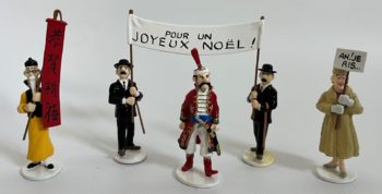 Hergé - Les Aventures de Tintin - Collection carte de voeux - Série 2 - Pixi - 2013