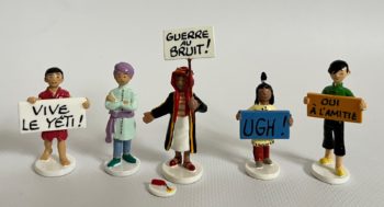 Hergé - Les Aventures de Tintin - Collection carte de voeux - Série 3 - Pixi - 2014