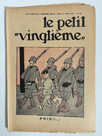 Hergé - Le Petit Vingtième - N° 15 du 11 avril 1935