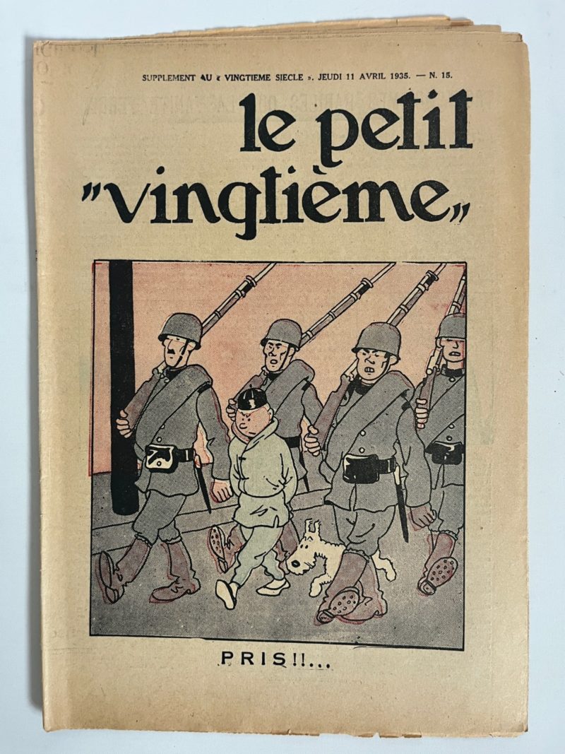 Hergé - Le Petit Vingtième - N° 15 du 11 avril 1935