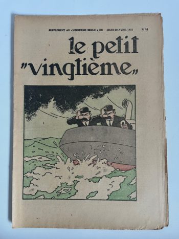 Hergé - Le Petit Vingtième - N° 16 du 20 avril 1933