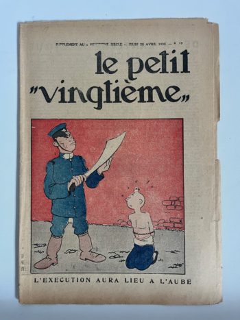 Hergé - Le Petit Vingtième - N° 17 du 25 avril 1935