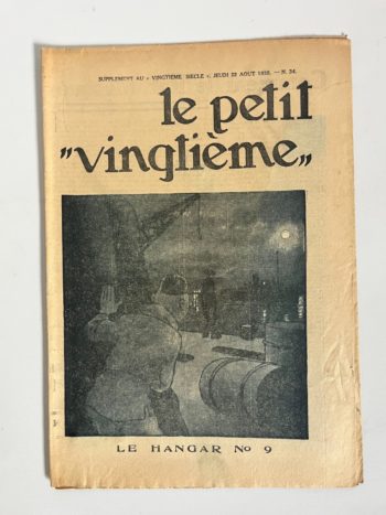 Hergé - Le Petit Vingtième - N° 34 du 22 août 1935 - Non découpé