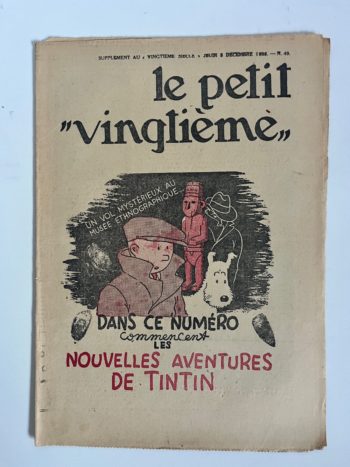 Hergé - Le Petit Vingtième - N° 49 du 5 décembre 1935