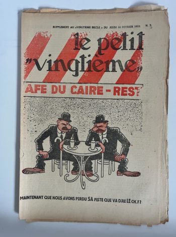 Hergé - Le Petit Vingtième - N° 7 du 16 février 1933