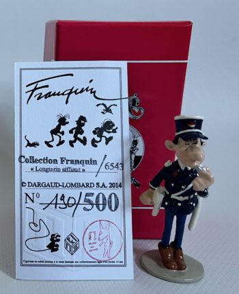 Franquin - Figurine Gaston Longtarin sifflant - Pixi - 2014