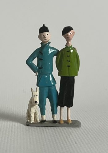 Herge - Tintin Milou et Tchang - Le Lotus Bleu - Pixi - 1988