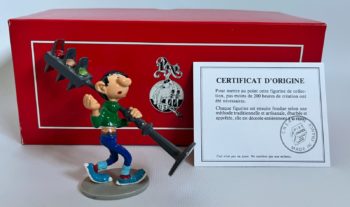 Franquin - Figurine Gaston Feu Tricolore - Pixi - 2005