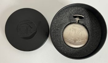 Hergé - Montre Tintin - Tintin et Milou dans l'avion - Gousset - Tirage limité numéroté - Moulinsart - 2011