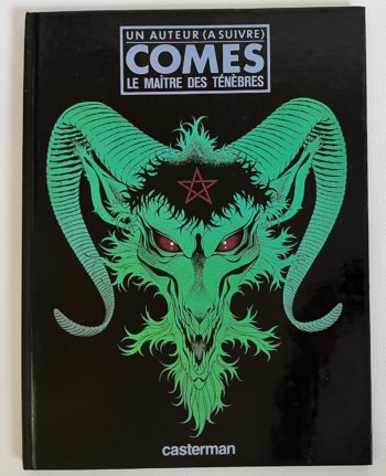 Comès - La Maître des ténèbres - Edition Originale - Avec dessin dédicacé - Casterman - 1981