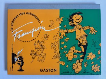 Franquin - Portfolio Gaston - Le cabinet des estampes - Dupuis - 1999
