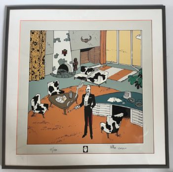 Will - Sérigraphie Tif et Tondu contre la main blanche - Chic Bull