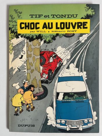 Will - Tif et Tondu - Choc au Louvre - EO belge - B - Dupuis - 1966