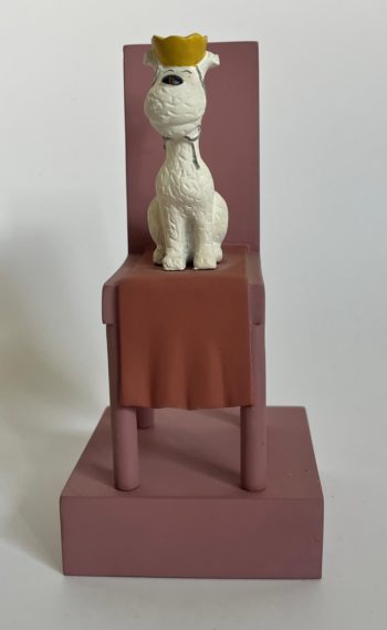 Hergé - Tintin au Congo - Milou Trône - Leblon Delienne - 1994