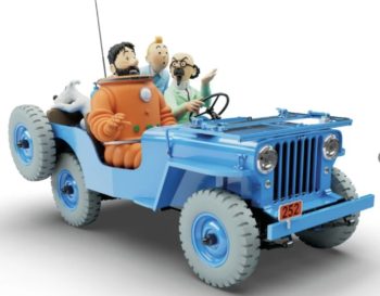 Hergé - Les Aventures de Tintin - Objectif Lune - La Jeep -1/8e - Tintin Imaginatio -2025