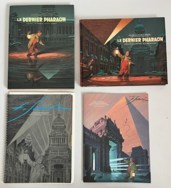 Schuiten et Peeters - Blake et Mortimer - Le Dernier Pharaon - Ensemble de 4 éditions - 2019