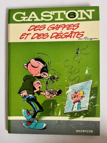Franquin - Gaston - T6 - Des gaffes et des dégâts - Dupuis - 1968