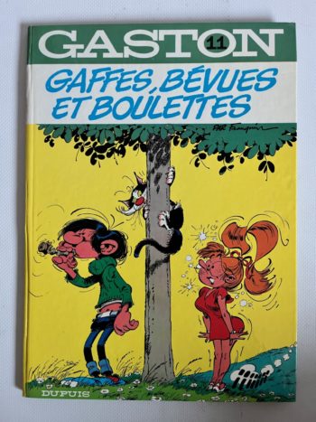 Franquin - Gaston - T11 - Gaffes, bévues et boulettes - Dupuis - 1973