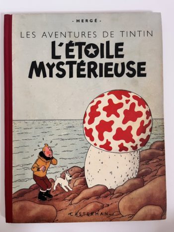 Hergé - Les Aventures de Tintin - L'étoile mystérieuse - EO couleur - A18 - 1942