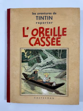 Hergé - Les Aventures de Tintin reporter - L'oreille cassée - Edition originale - A2 - 1937