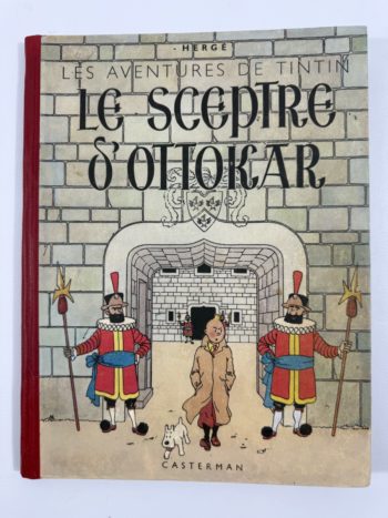 Hergé - Les Aventures de Tintin - Le sceptre d'Ottokar - A18 - Casterman - 1942