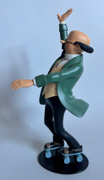 Hergé - Figurine Tournesol Patins - Leblon Delienne - 2008