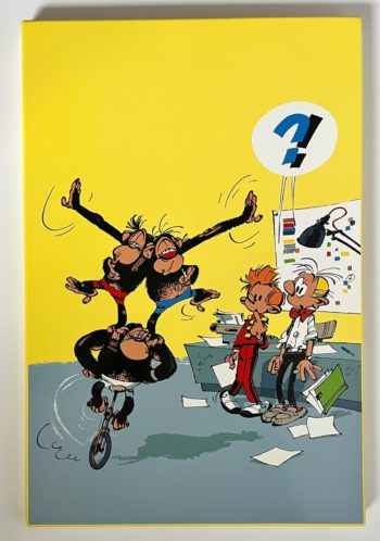 Franquin - Spirou et Fantasio - Plaque émaillée - Bravo les Brothers - Emaillerie Belge - 2016