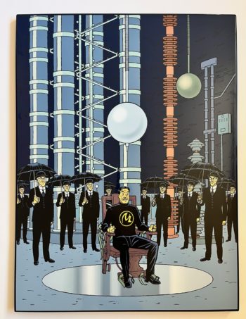 E.P. Jacobs - Blake & Mortimer - L'onde Septimus - Emaillerie Belge - 2019