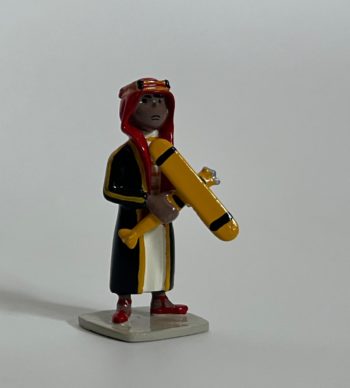 Hergé - Tintin - Figurine Abdallah avion - Collection Générique -  Pixi - 1999