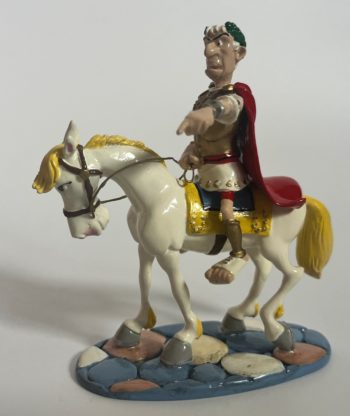 Uderzo et Goscinny - Asterix - Figurine Jules César à cheval - Pixi - 2001