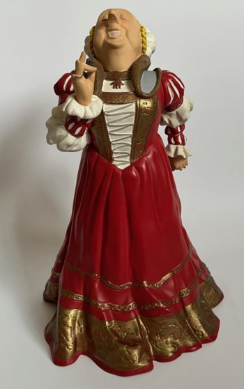 Hergé - Figurine Castafiore Quelle joie - 40 cm - Leblon Delienne - 1987