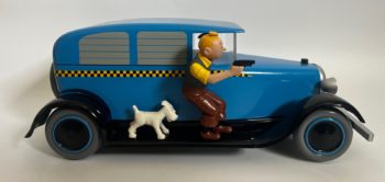 Hergé -  Le taxi Tintin en Amérique - 2e version variante - Aroutcheff - 1998