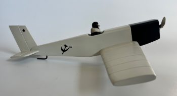 Hergé - Tintin au pays des Soviets - L'avion- Aroutcheff - 1996