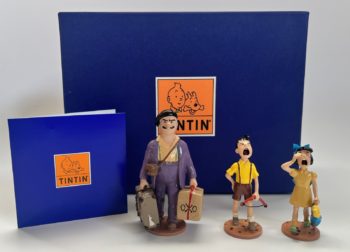 Hergé- Figurine Séraphin Lampion et ses enfants - Pixi - 2009