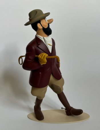 Hergé - Les 7 boules de cristal - Figurines Haddock cavalier et Tintin et Milou - Leblon Delienne - 1998