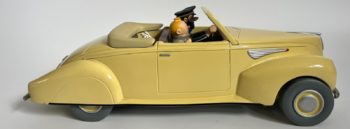 Hergé - Tintin - La Lincoln Zephyr du Capitaine Haddock - Première version - Michel Aroutcheff - 1990