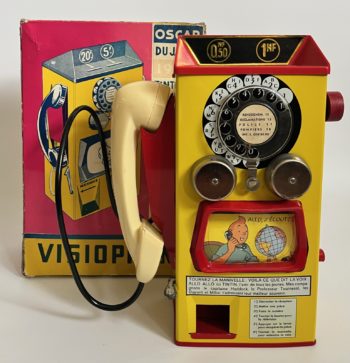 Hergé - Les Aventures de Tintin - Le visiophone Tintin - 1960