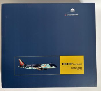 Hergé - Tintin - Le trésor de Rackham Le Rouge - Airbus A320 - Echelle 1:100 - Moulinsart - 2016