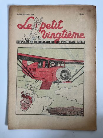 Hergé - Le Petit Vingtième - N°48 du 08 décembre 1938