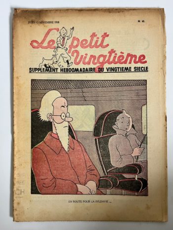 Hergé - Le Petit Vingtième - N°45 du 17 novembre 1938