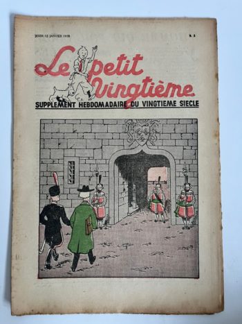 Hergé - Le Petit Vingtième - N°2 du 12 janvier 1938
