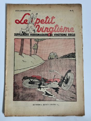 Hergé - Le Petit Vingtième - N°43 du 3 novembre 1938