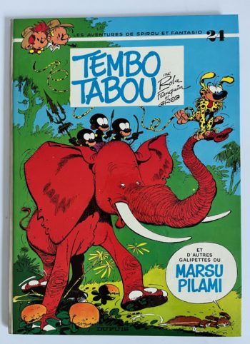 Franquin - Spirou et Fantasio - Tembo Tabou - EO - Dupuis - 1974