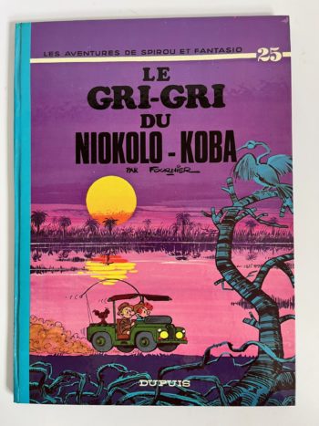 Franquin - Spirou et Fantasio - Le Gri gri du Niokolo Koba - EO - Dupuis - 1974