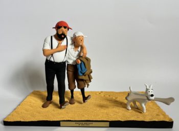 Hergé - Scène Le pays de la soif - Collection Privilège - Fariboles - 2010