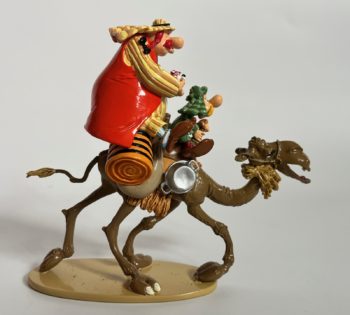 Uderzo et Goscinny - Figurine - Asterix et Obelix sur le dromadaire - Pixi - 2025