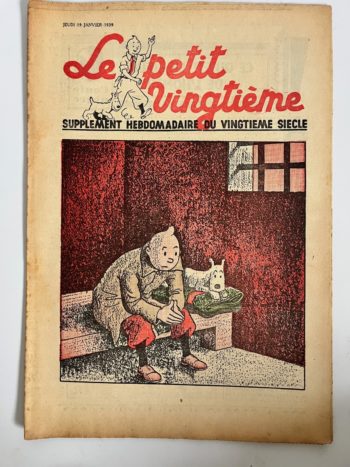Hergé - Le Petit Vingtième - N°3 du 19 janvier 1939