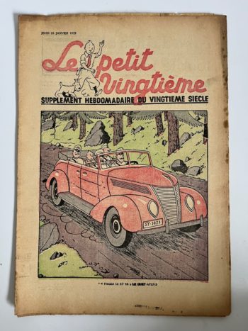 Hergé - Le Petit Vingtième - N°4 du 26 janvier 1939