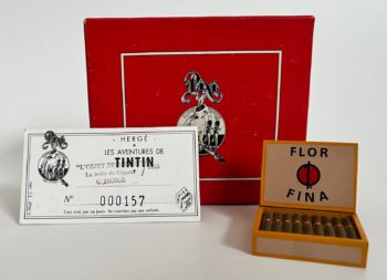 Hergé - Tintin - La boite de cigares inversée - L'Objet du Mythe - Pixi - 1994